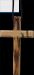 Croix pendentif bois d'olivier
